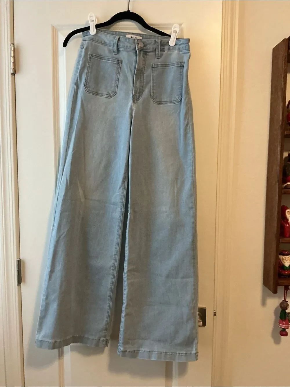 JBD “Just Black Denim”Wide Leg Light Blue Jeans